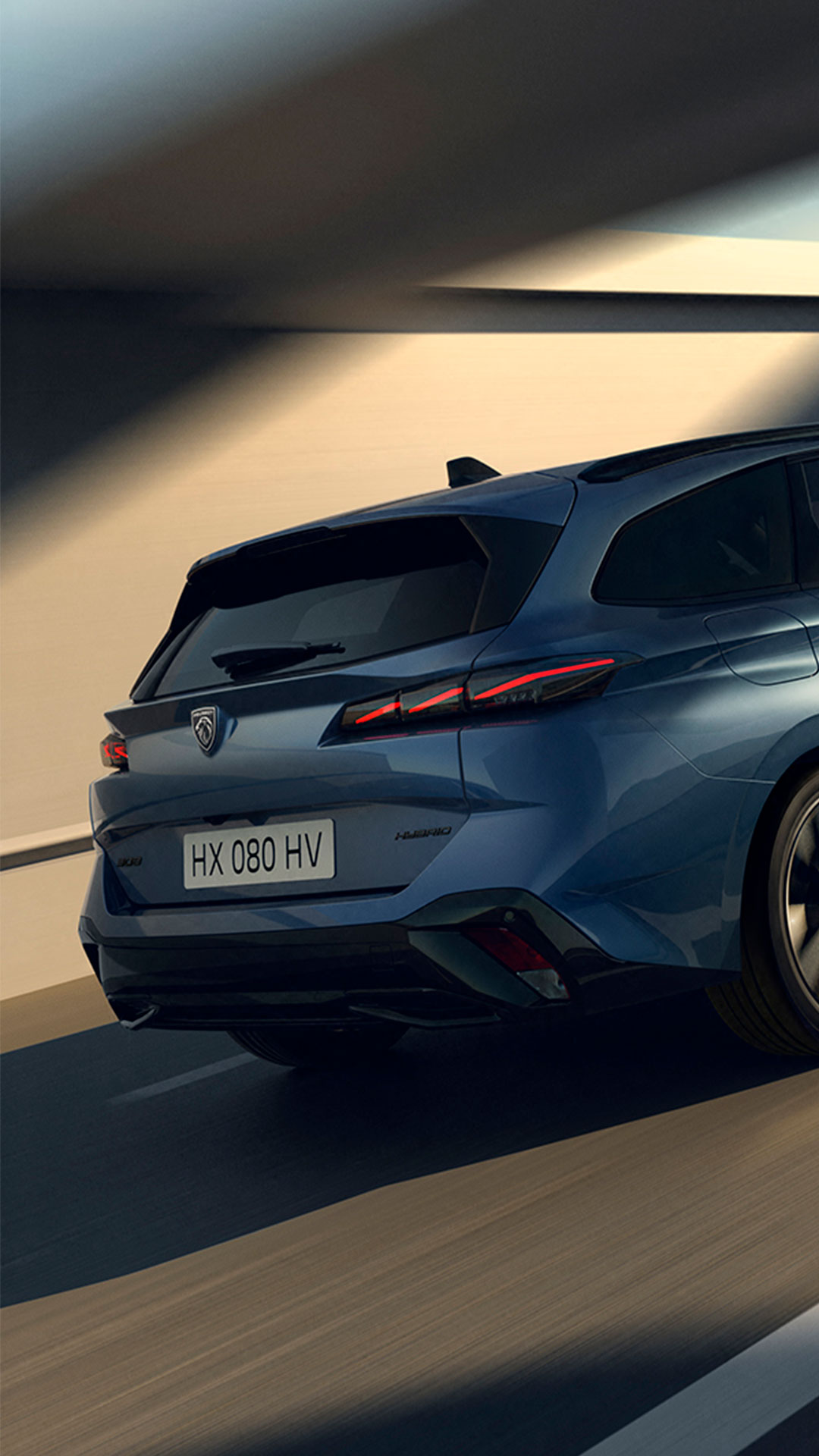 New PEUGEOT 308 SW rear view